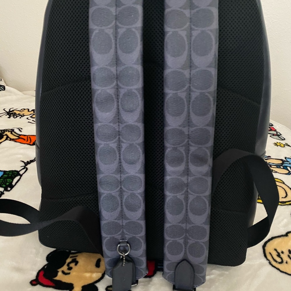 Authentic “ Blue “ Coach backpack - Picture 2 of 5